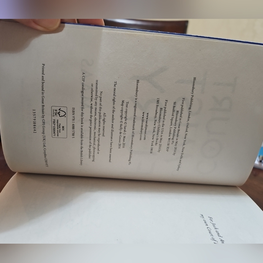 A Court of Mist and Fury Book - Picture 5 of 5